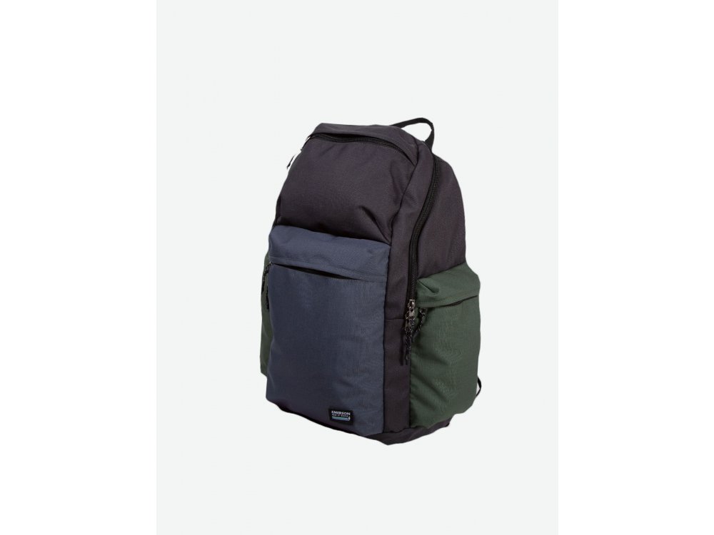 Emerson Backpack Off Black-Olive-Stone Grey
