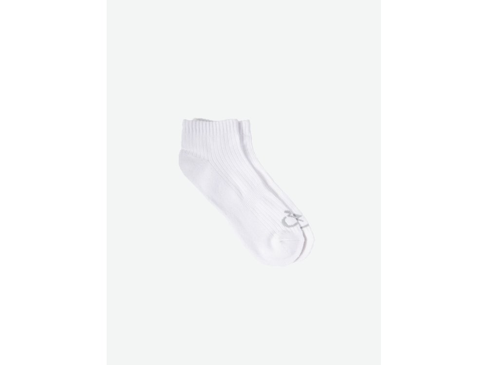 Emerson Unisex Socks White (3-Pair Package)