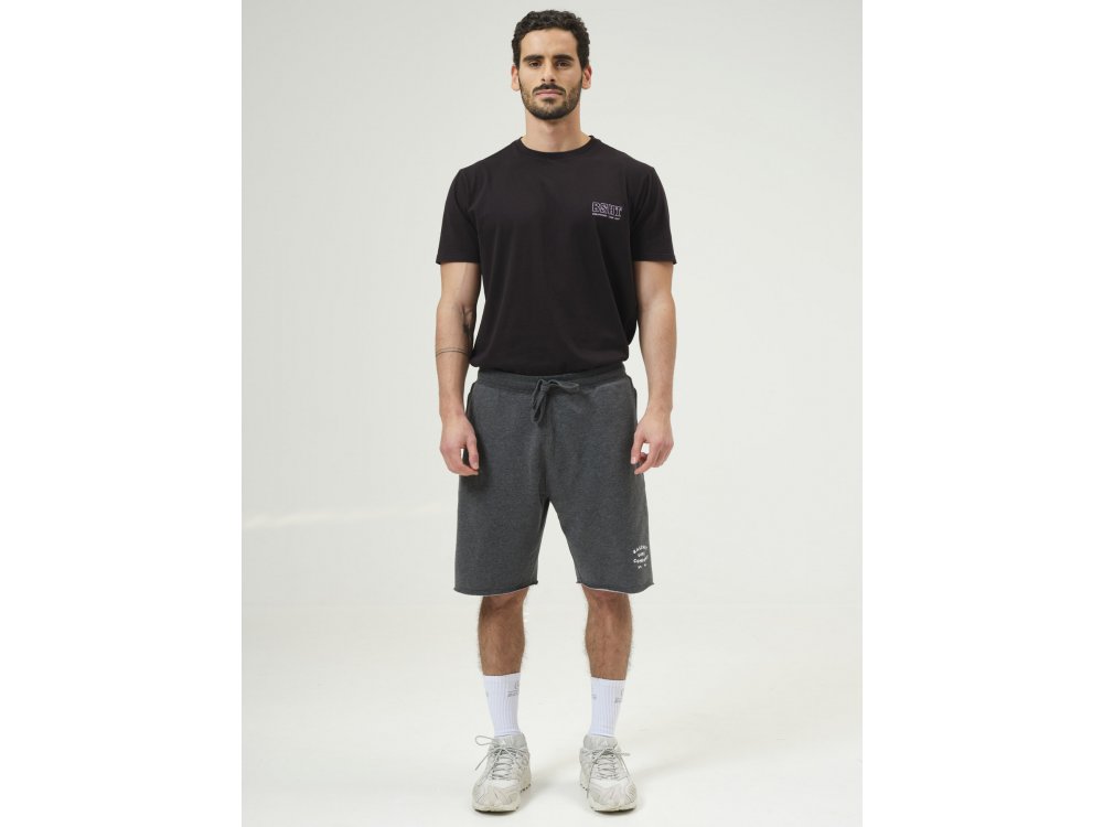 Basehit Men's Sweat Shorts D. Grey ML