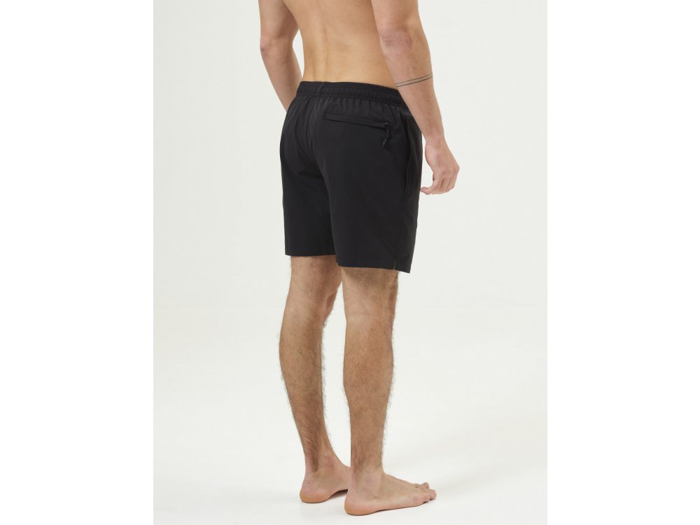 Basehit Men's Volley Packable Shorts Black