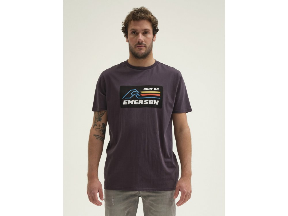 Emerson Men's S/S T-shirt Off Black