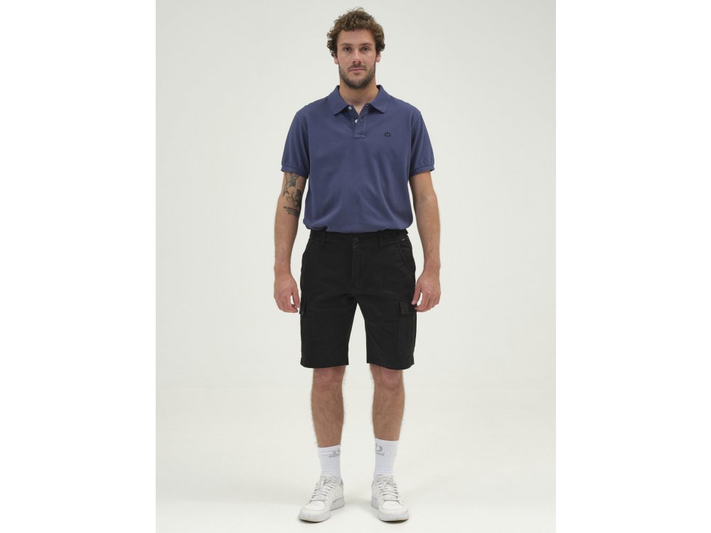 Emerson Men's Stretch Cargo Short Pants Black
