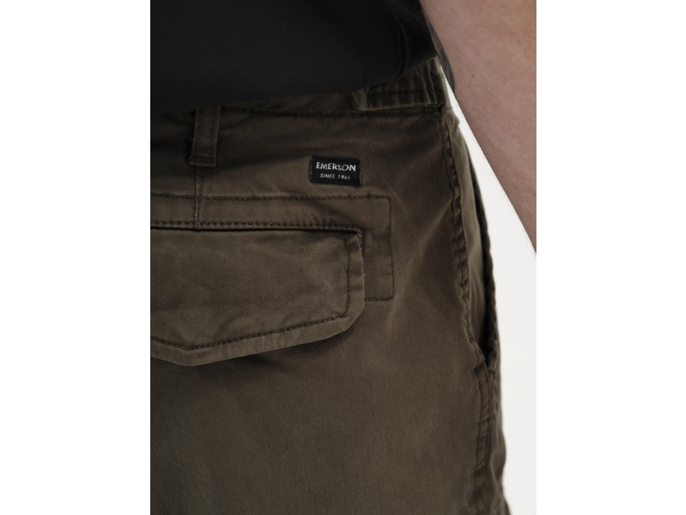 Emerson Men's Stretch Cargo Short Pants Olive