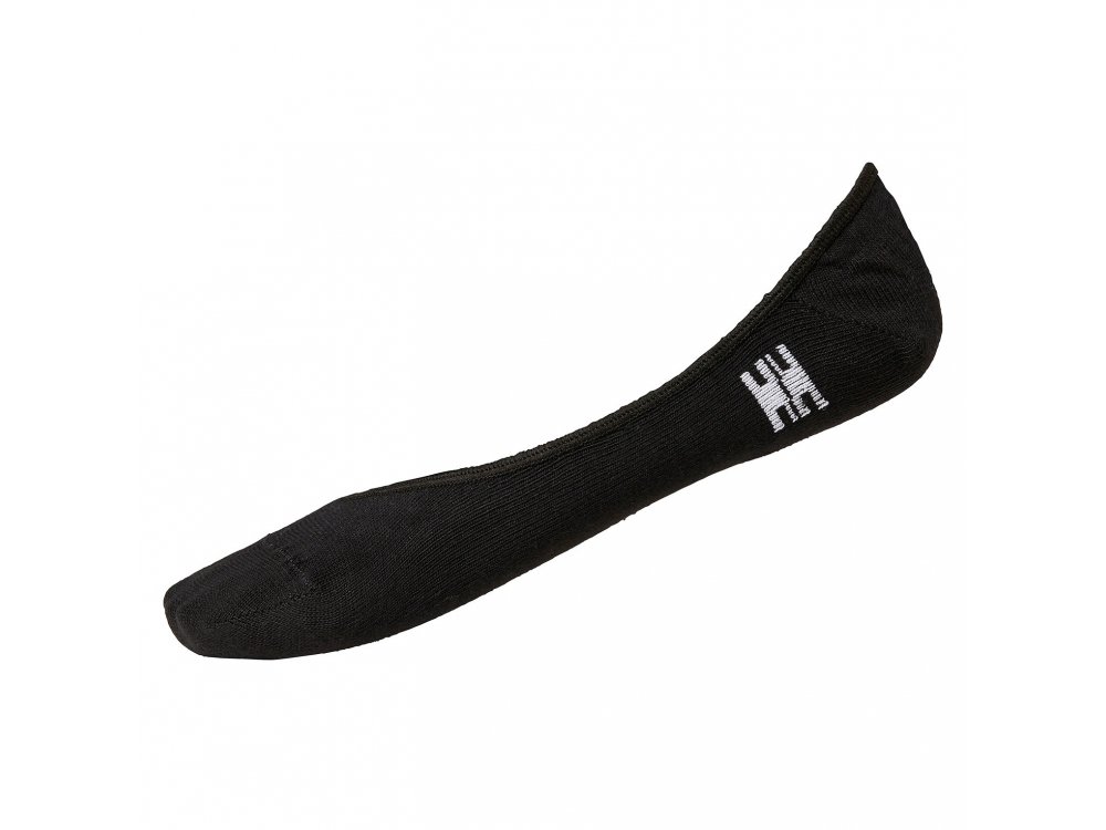 Κάλτσα Helly Hensen 3-Pack Cotton Invisible Sock Black