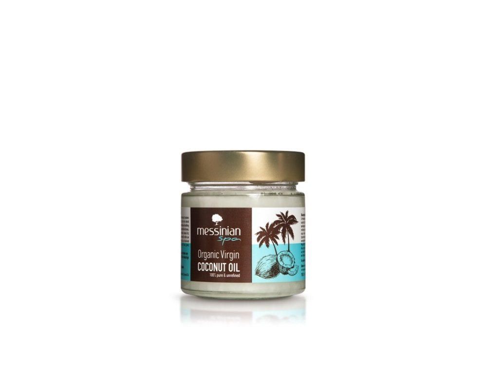 Messinian Spa Organic Virgin Coconut Oil ( βιολογικό έλαιο καρύδας) 190ml