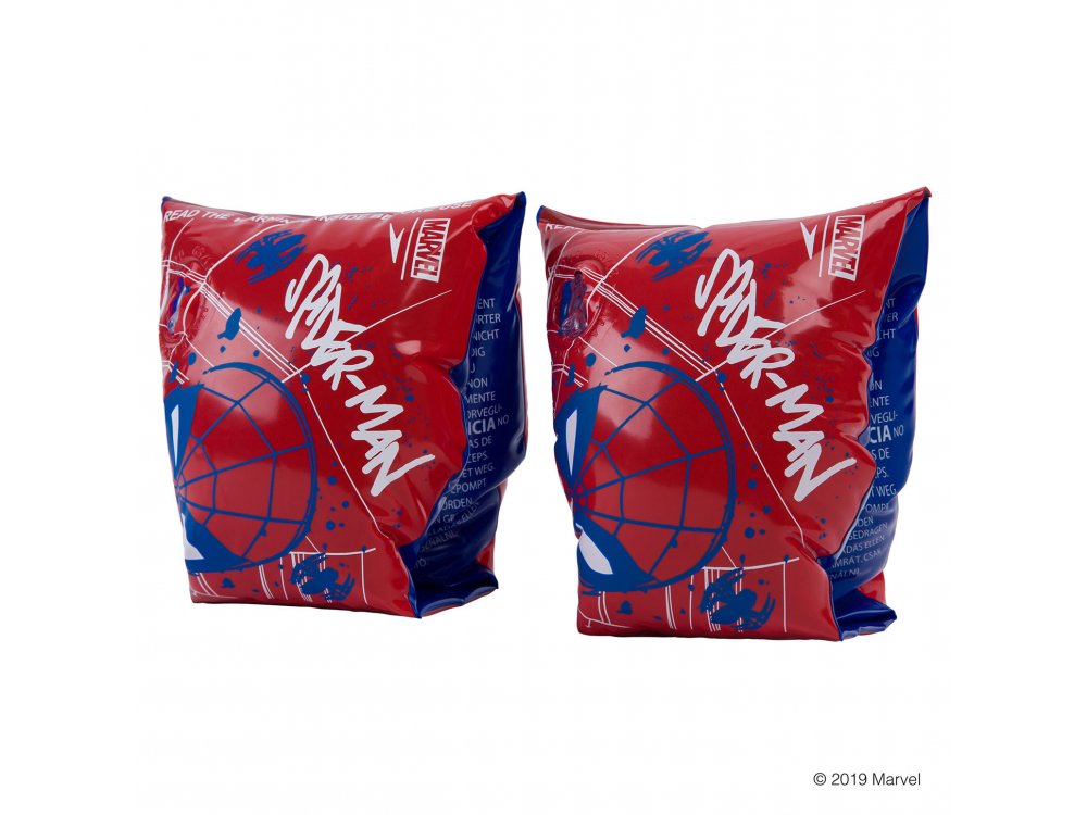 Speedo Marvel Spider-man Printed Armbands Lava Red/Beautiful Blue