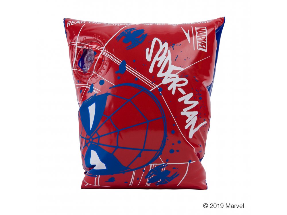 Speedo Marvel Spider-man Printed Armbands Lava Red/Beautiful Blue