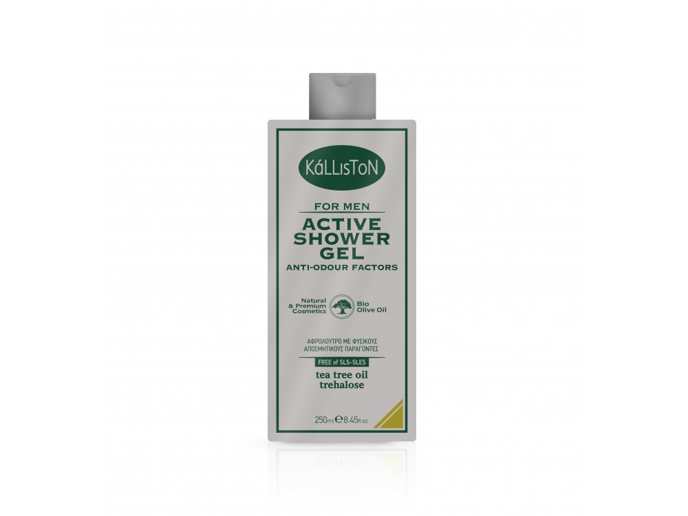 Kalliston Men Active Shower Gel Anti-Odour 250ml