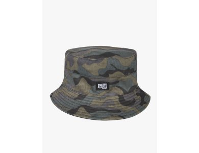 Basehit Unisex Bucket Hat CamoOlive-Black