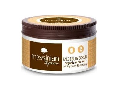 Messinian Spa Face & Body Scrub Prickly Pear-Dittany 250ml